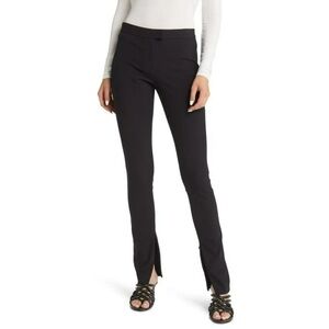 Rag & Bone Black Sz 6 ICONS Rebecca Ankle Zip Slim Leg Pants $350 Flattering